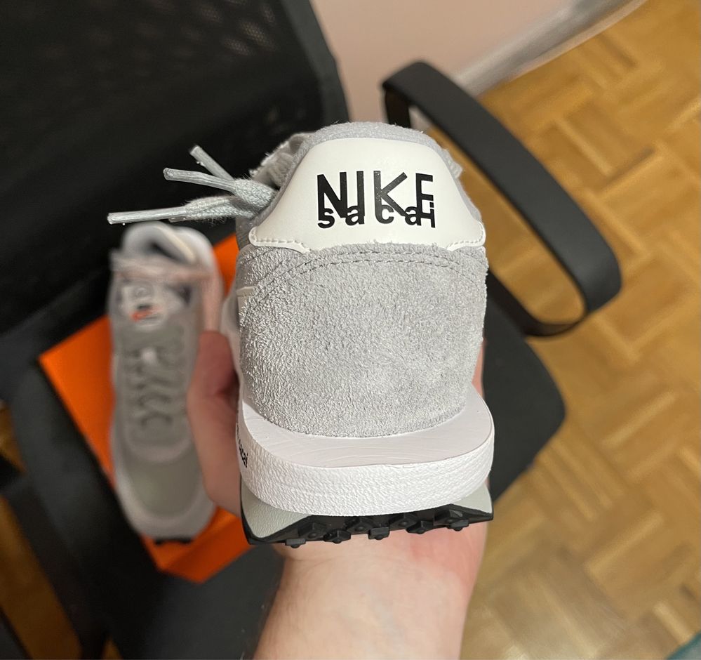 Buty Nike LD Waffle SF Sacai Fragment Grey rozm. 39