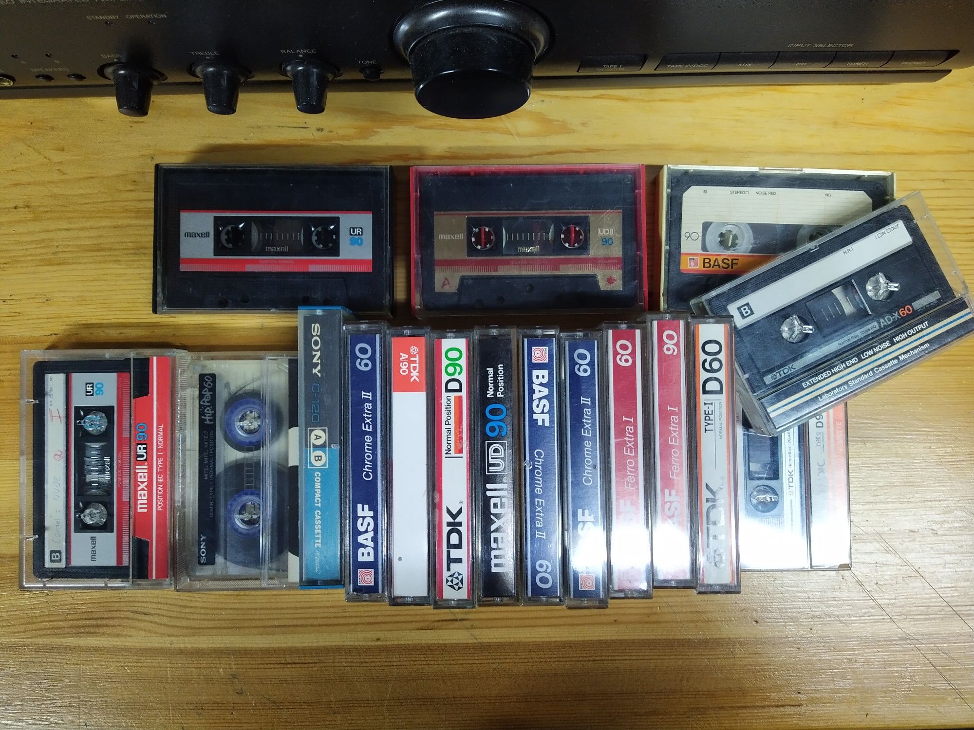 Kasety magnetofonowe TDK,MAXELL, BASF