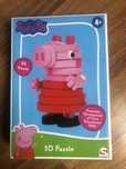 Puzzle piankowe edukacyjne 3D Świnka Pepa Peppa Pig Hasbro kreatywne