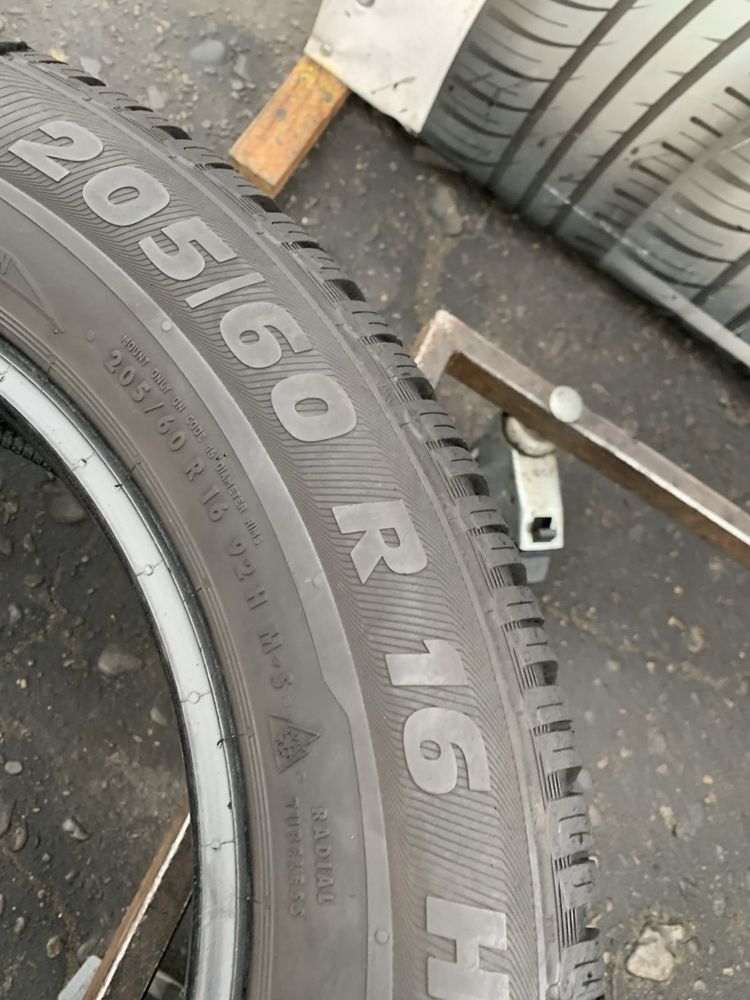 Шини 205/60 R16 Semperit зима 2020 рік,6,5 мм