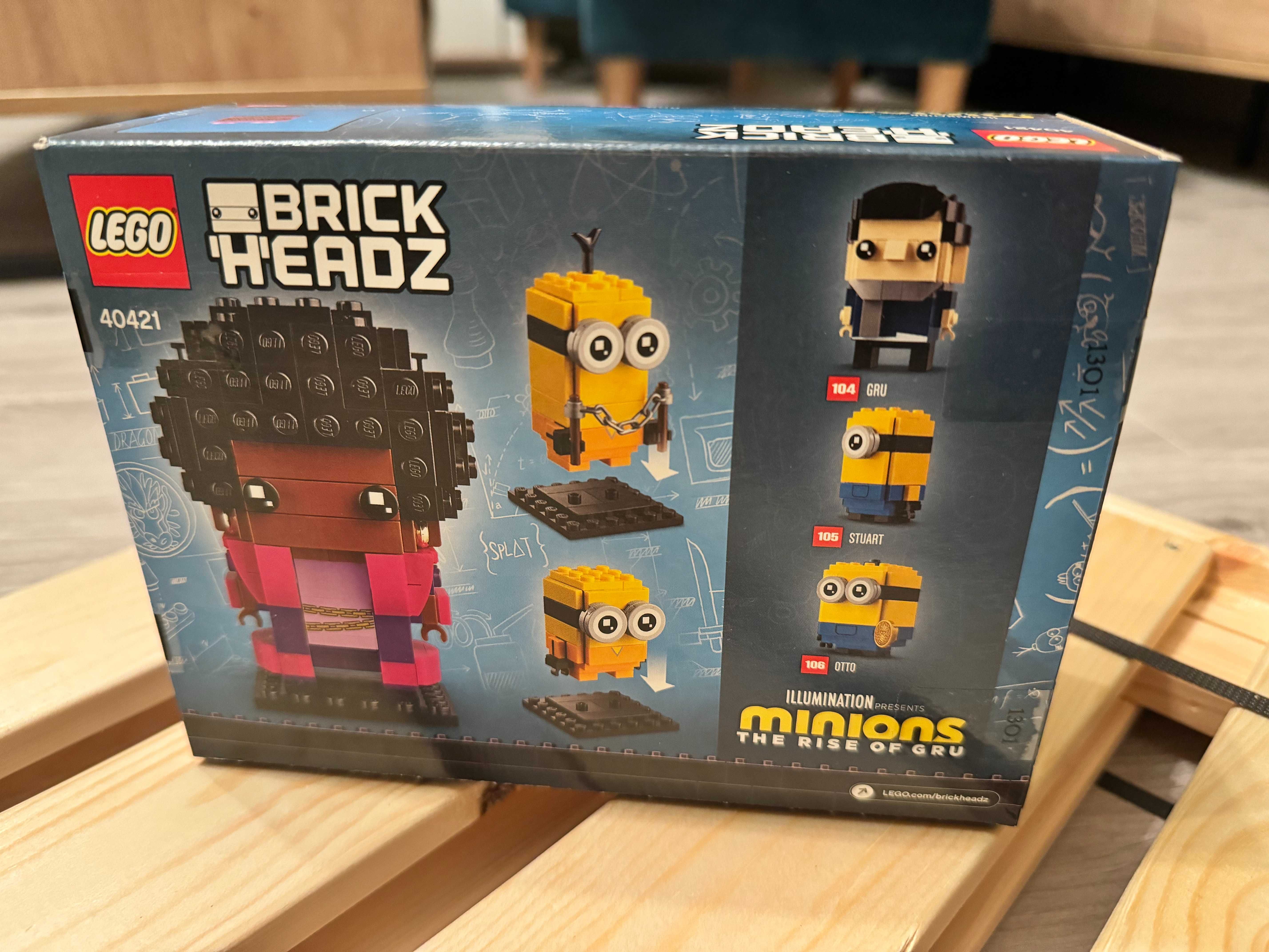 Lego Brickheadz 40421 Minionki Belle Bottom Kevin