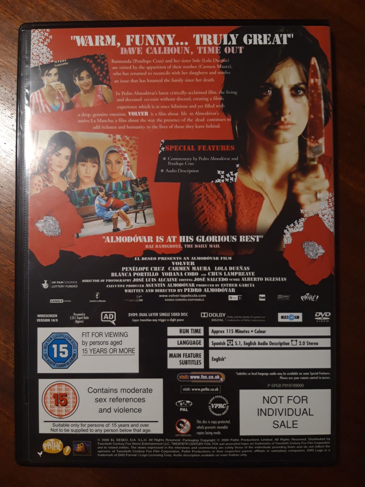 Pedro Almodóvar Collection (4 DVDs/filmes)