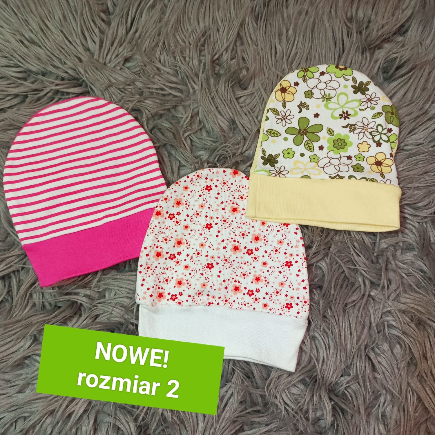 Czapka / czapeczka niemowlęca. Rozmiar 2