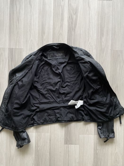 Kurtka damska, prawdziwa Ramoneska, Zara, skóra naturalna!