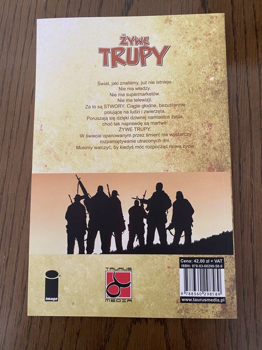 Żywe trupy Tom 11 Lękaj się łowców Kirkman Adlard Taurus Media 2010