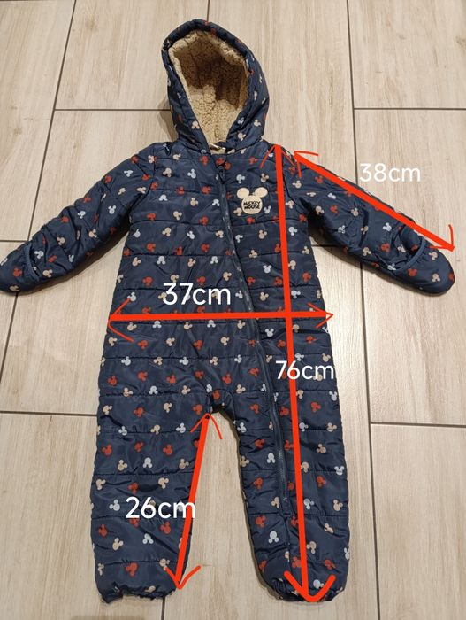 Kombinezon zimowy chłopięcy r.92