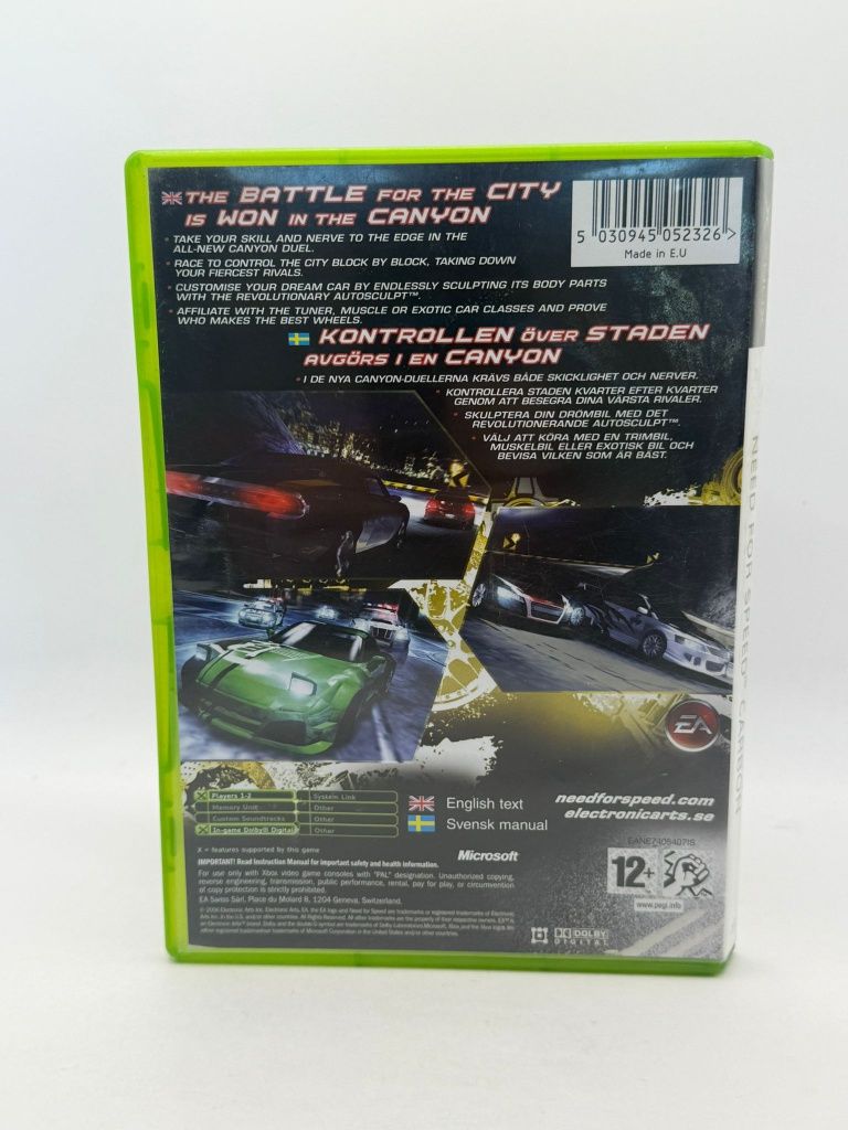 Nfs Carbon 3xA Xbox nr 5965