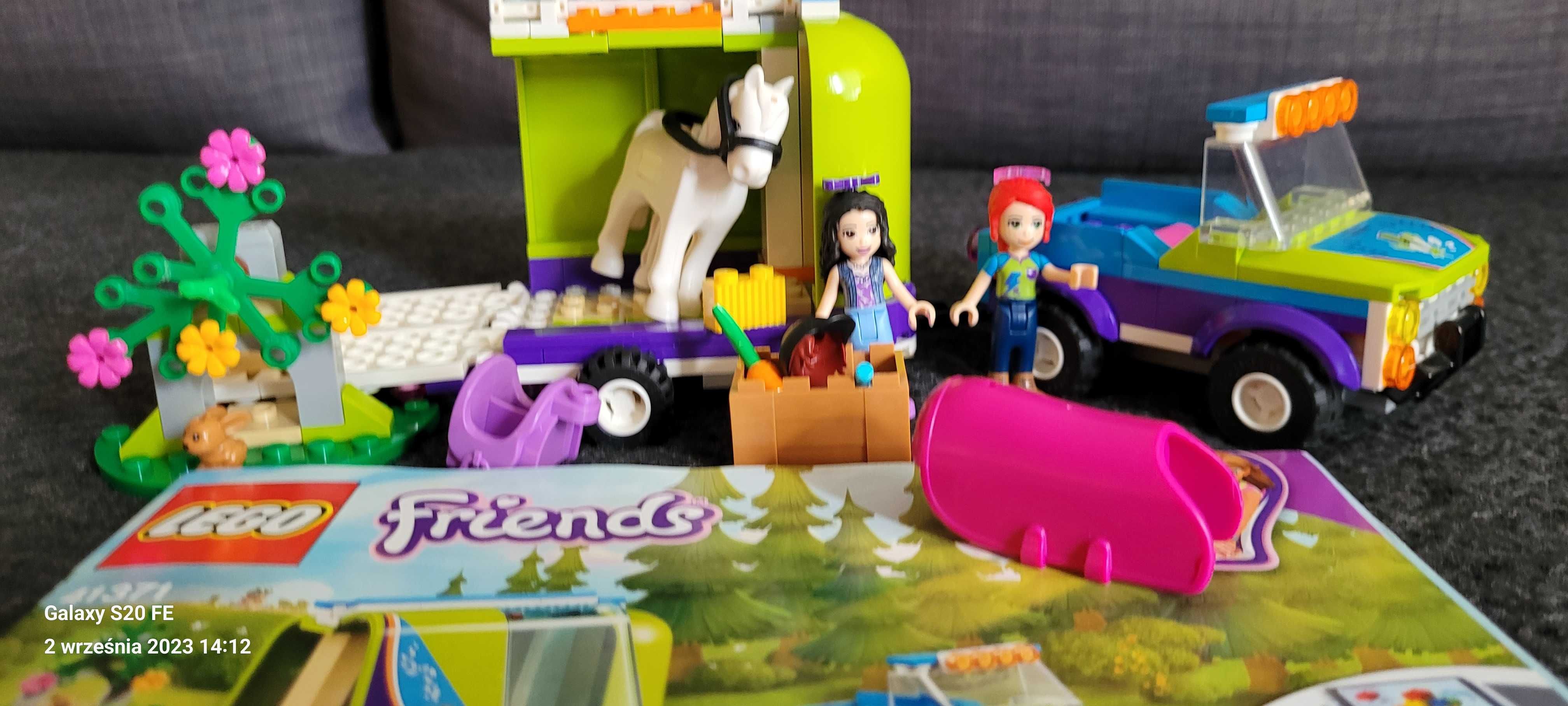 LEGO FRIENDS 41371 Przyczepa dla konia Mii