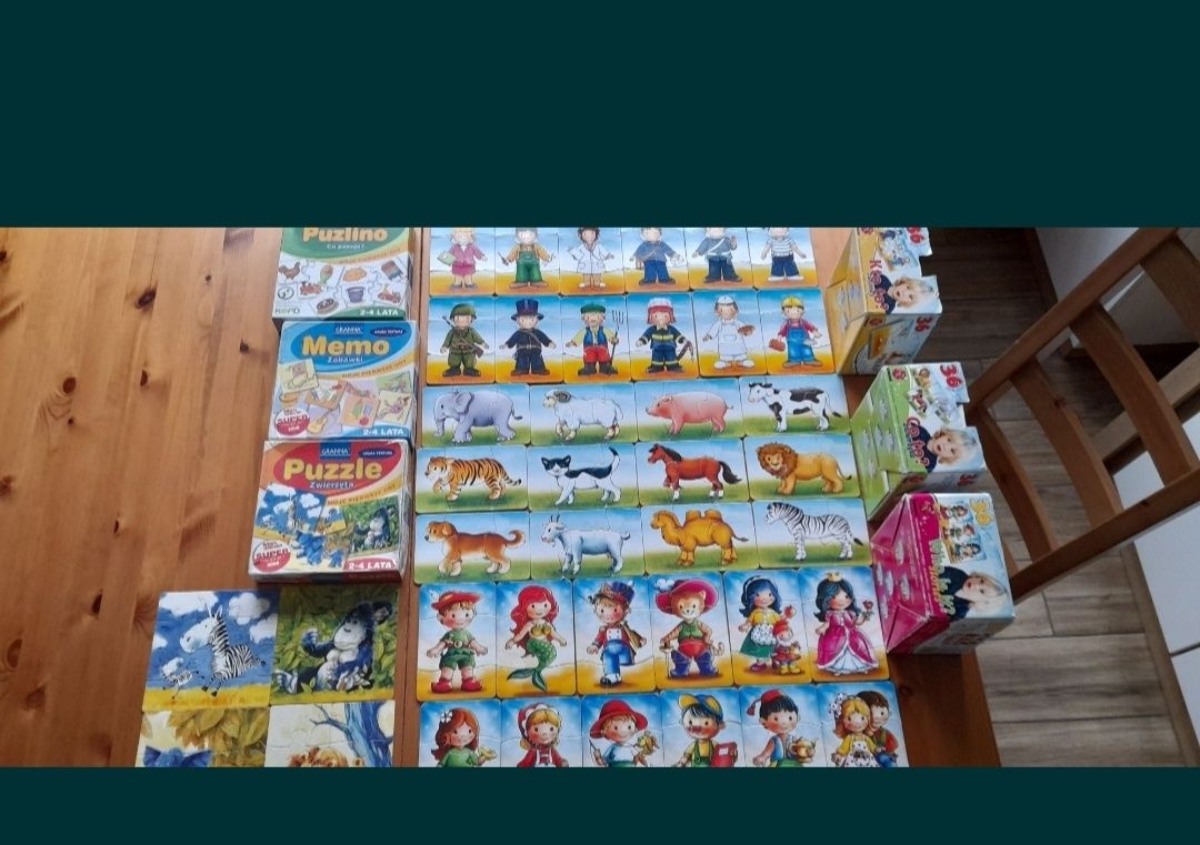 Zestaw puzzli i gier dla malucha