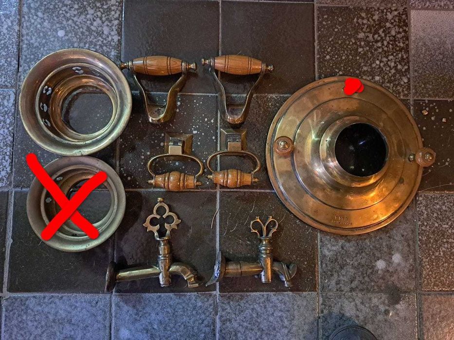 Запчастини з самоварів