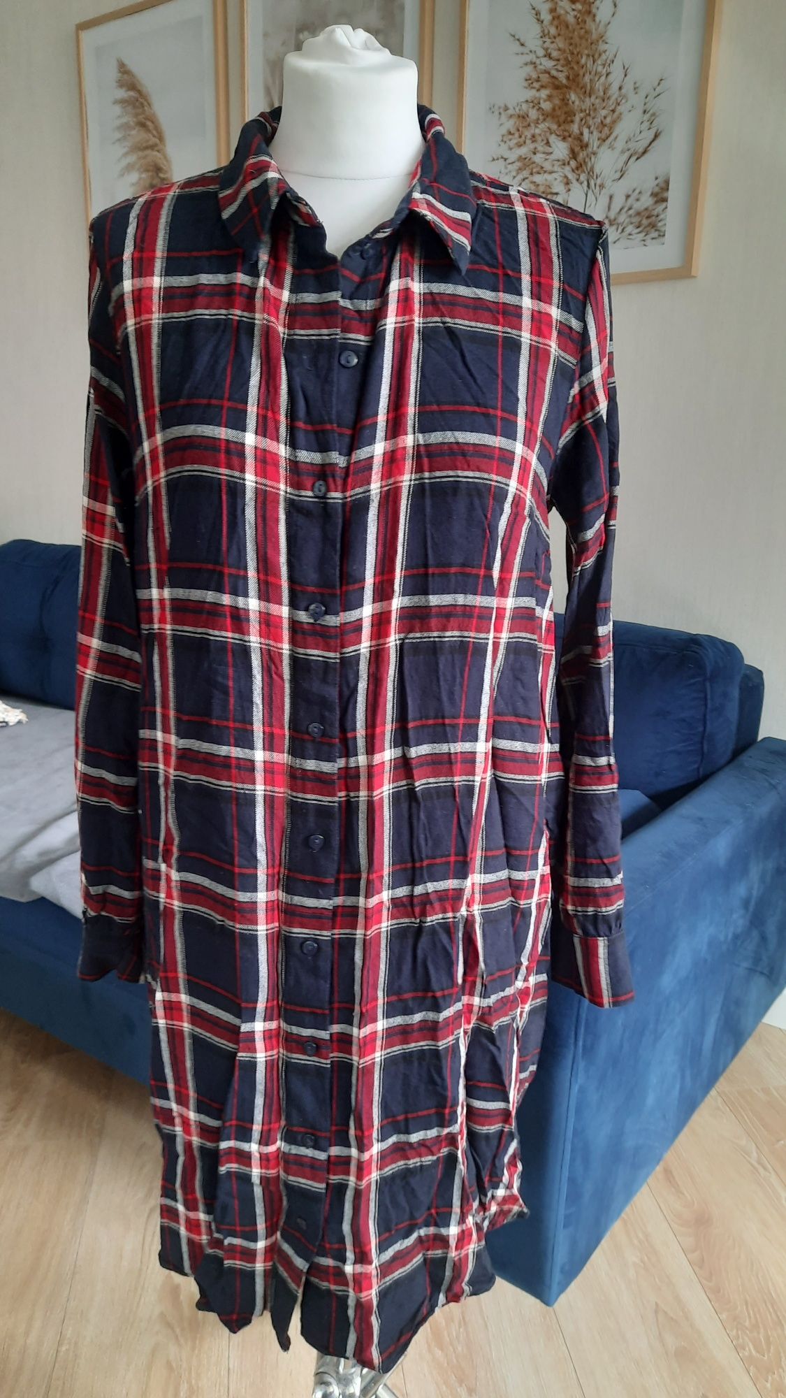 Flanelowa koszula/ H&M/44