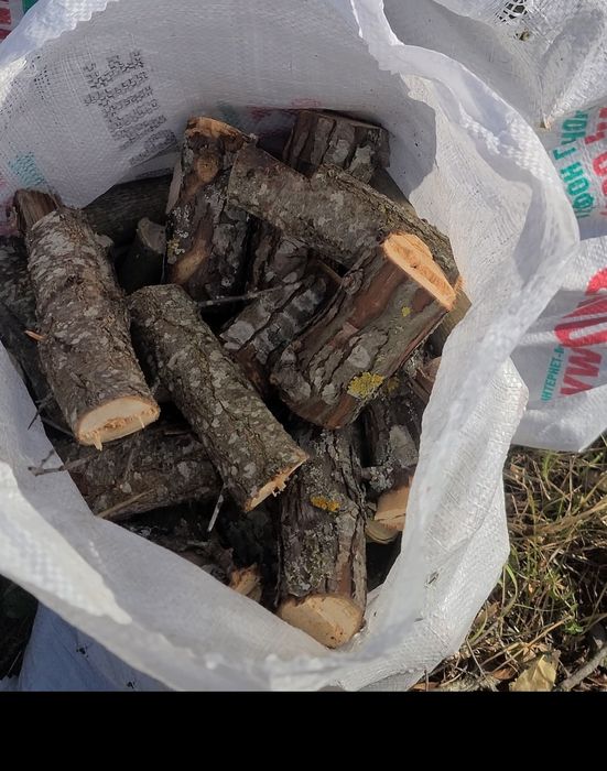 Дрова в мішках або насипом. Доставка.