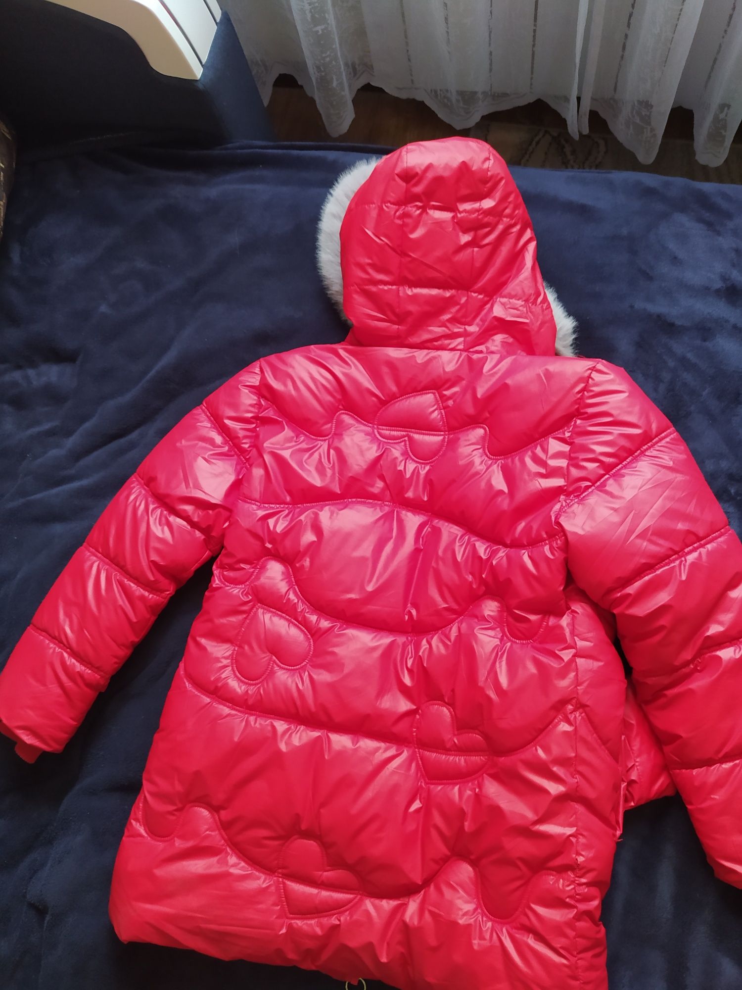 Зимове пальто для дівчинки ( зимнее пальто для девочки )