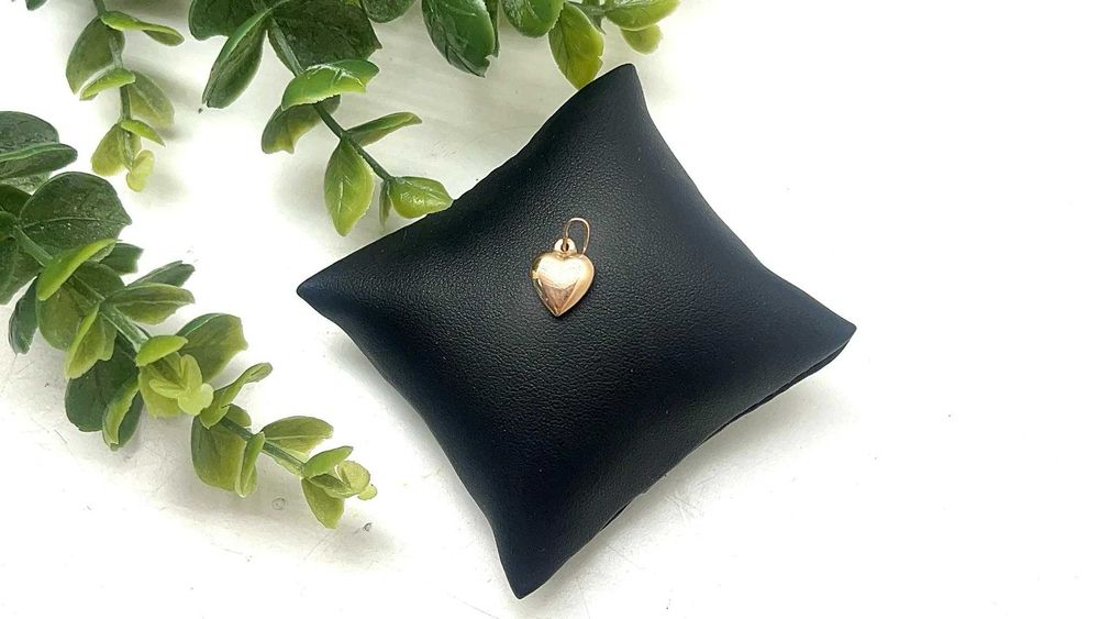 Cudny  Złoty  Serduszko Wisiorek  585 0,69G