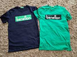 Benetton 2x t-shirt rozm. S