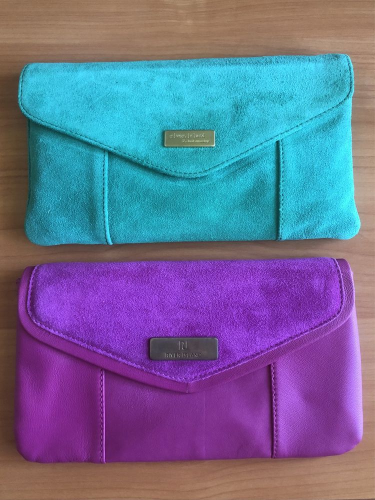 клатчі river island у замші