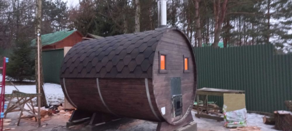 Баня Бочка  в наявності та на замовлення