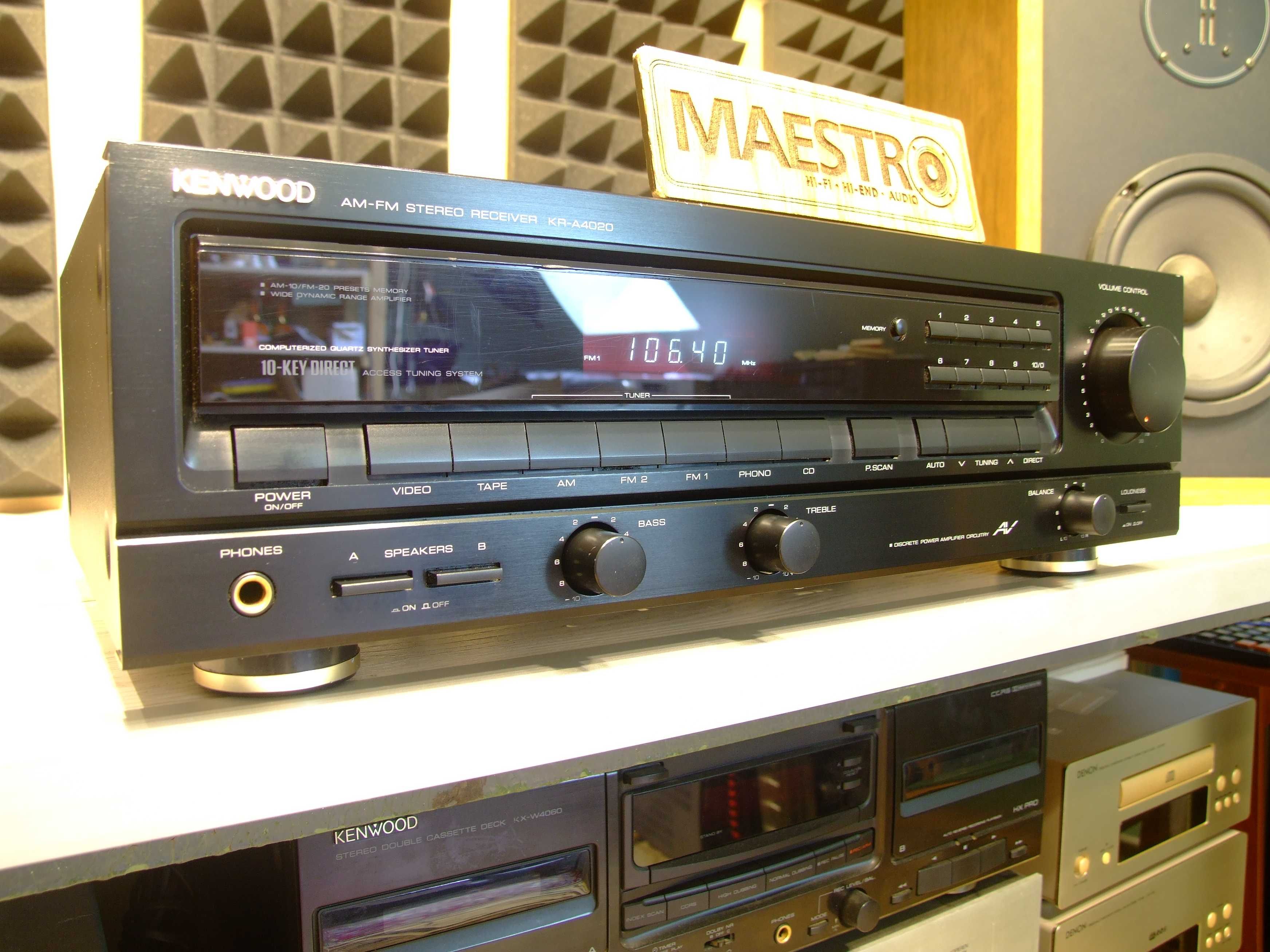 Ресівер Kenwood KR-A4020. 2х60. 4-16 Ом. Без передплати
