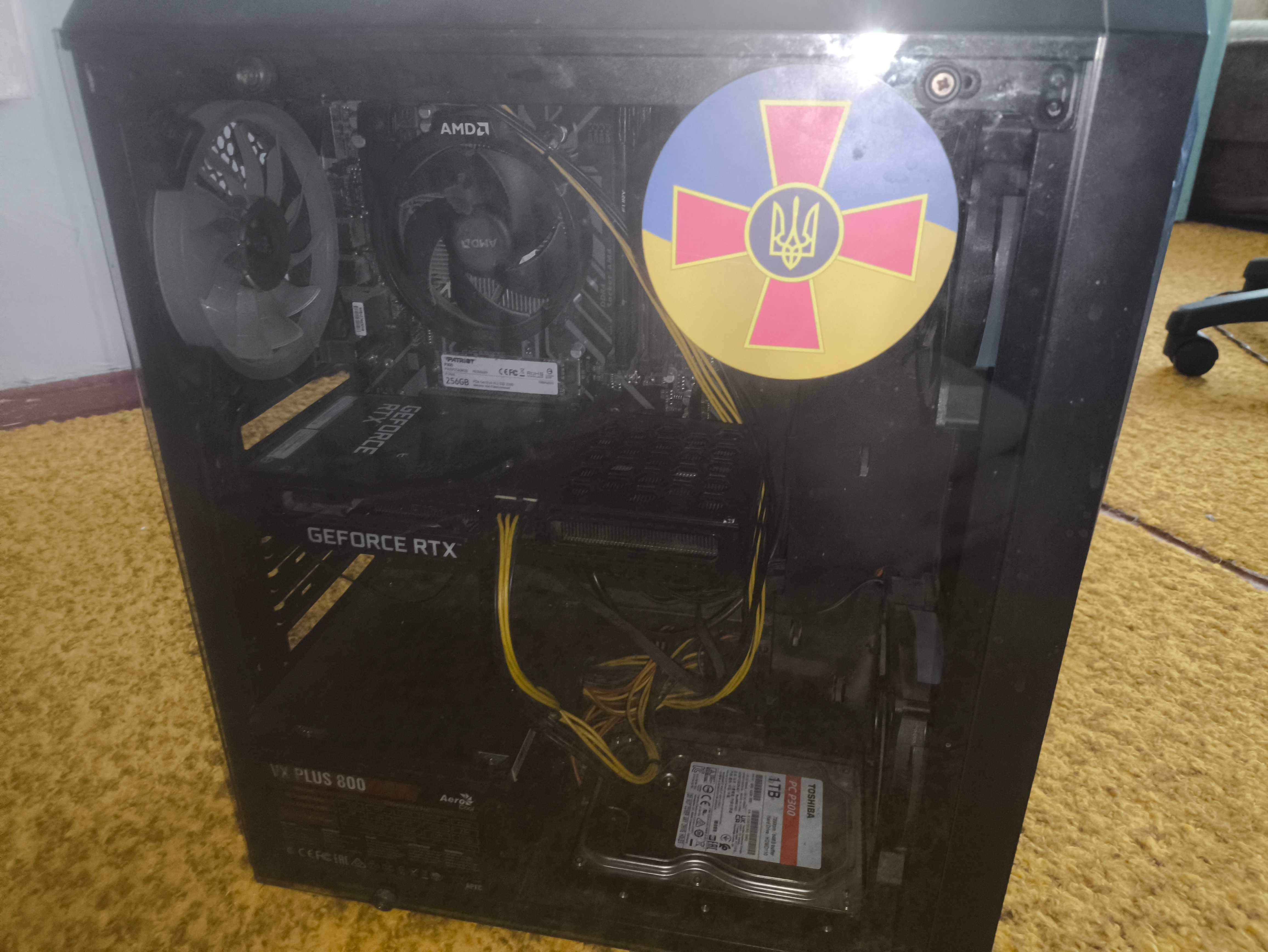 Продам сетап ryzen 5500 rtx 3050