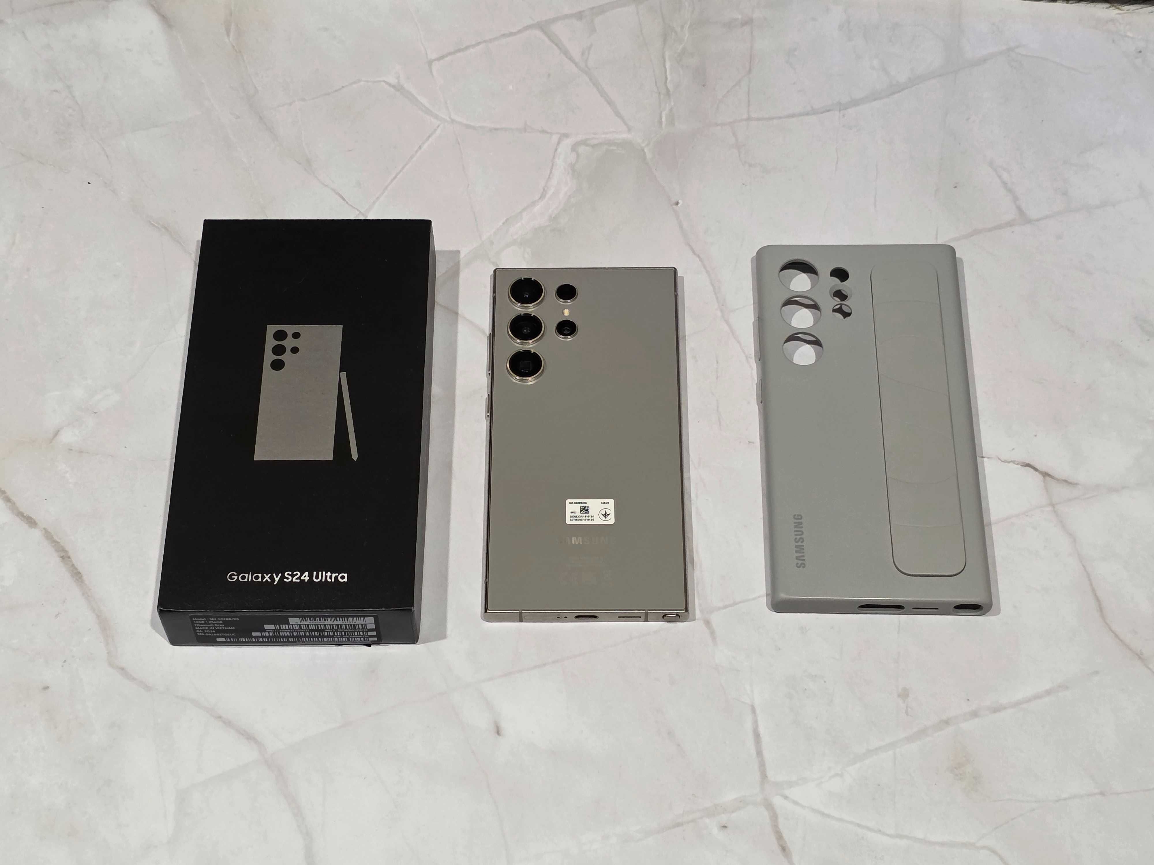 Samsung Galaxy S24 Ultra 12/256GB Titanium Gray Официал Полный компл