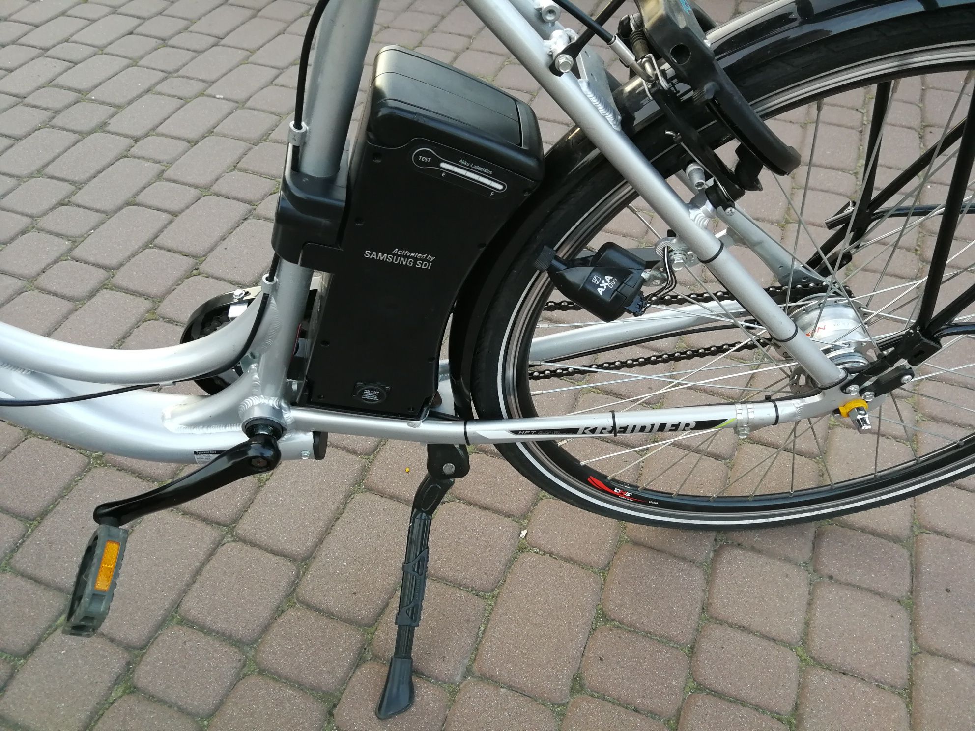 Duza damka rower Kreidler 36v papiery Bateria Samsung SDI biegi7 Nexus