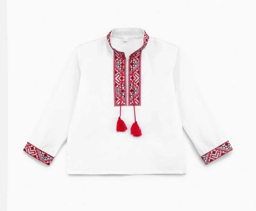 Вишиванка для хлопчика (нова) на зріст 134 см