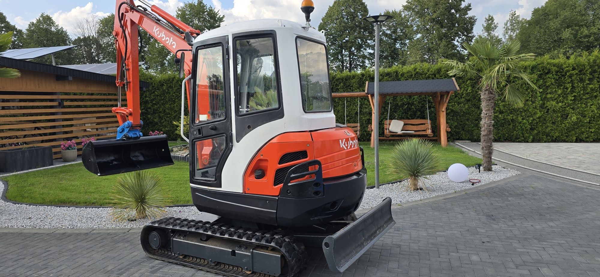 Minikoparka kubota 3.2 Niemcy! Mocna Maszyna Long Ramie