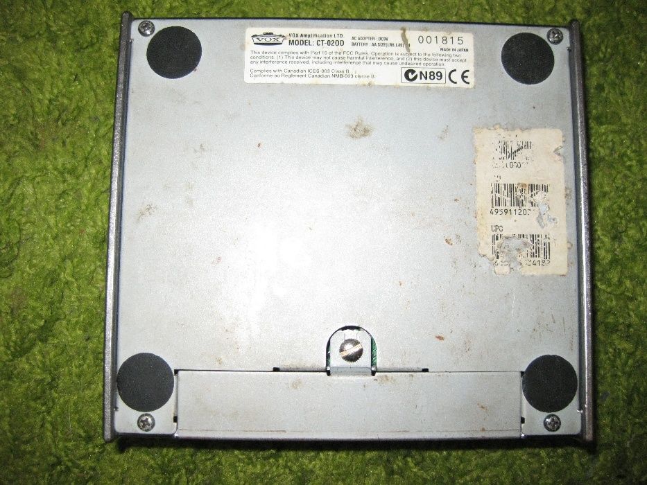 Продам японський ламповий овердрайв Vox CT-2 OD Big Ben Overdrdrive