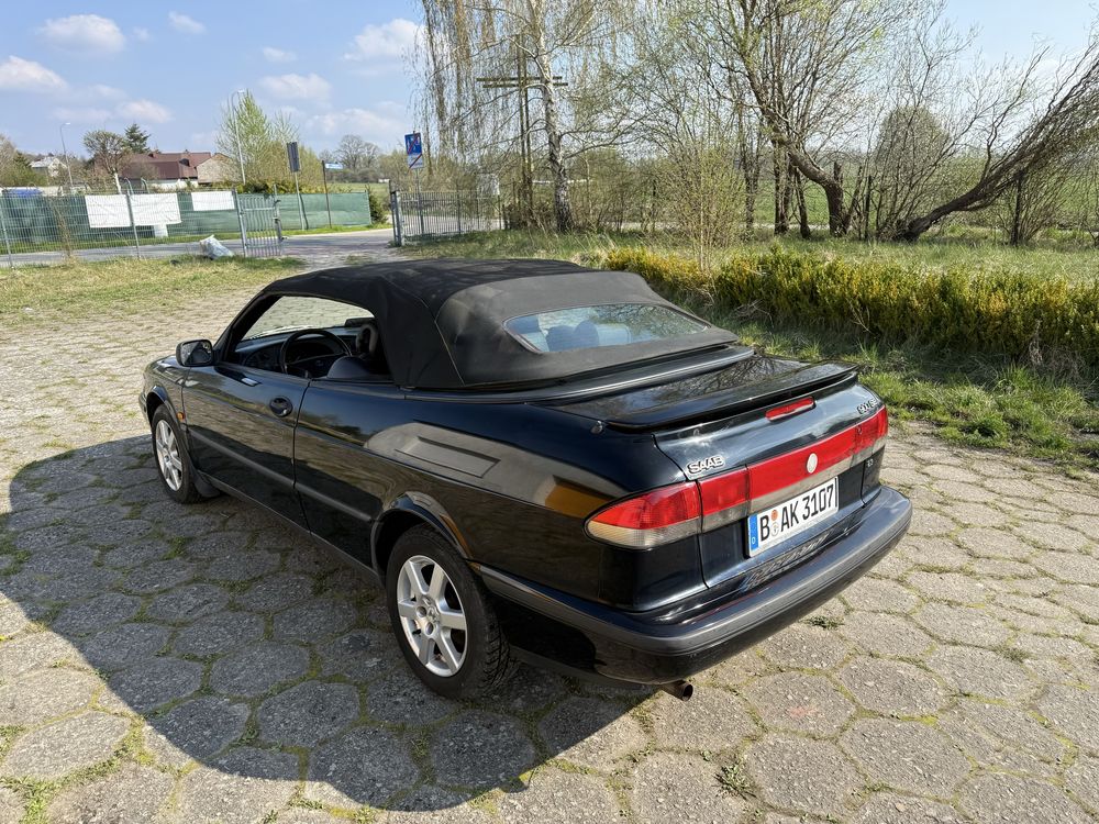 Saab Cabrio coupe 900 (9-3) 2.3 benzyna 150 km do odświeżenia na lato!