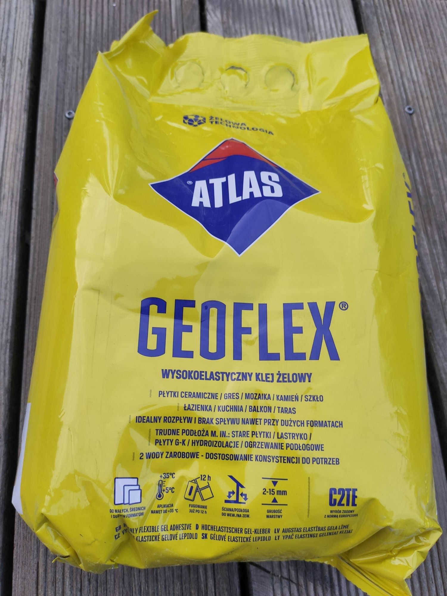 Klej Geoflex 5 kg wysokoelastyczny sztuk 10