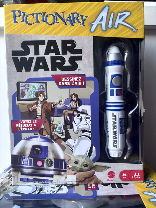 Pictionary Air Star Wars firmy Mattel gra zabawna integracyjna