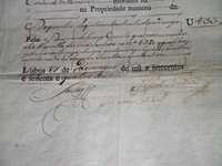 Documento do Século XVIII   'Décima' (Dizimo)  Ano  1764