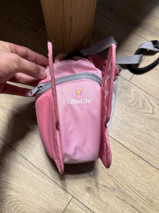 Plecak dla dzieci z szelkami bezpieczeństwa LittleLife - Motylek