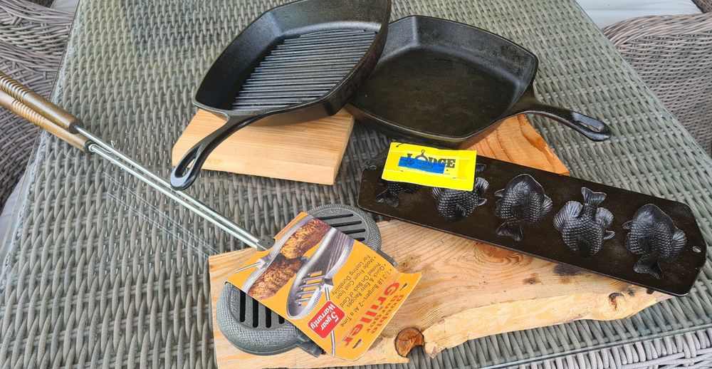 Logde USA - żeliwny zestaw