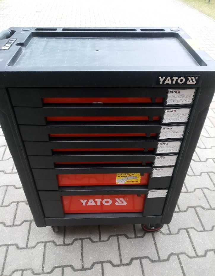 Yato YT-55290 стол тумба шкаф тележка с инструментами 211 ел