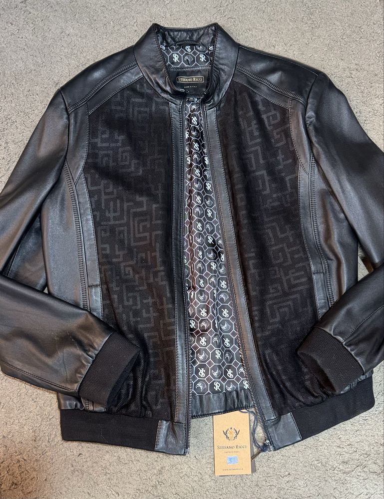 Розпродаж! PHILIPP PLEIN, ZILLI, BRIONI, нові шкіряні куртки преміум