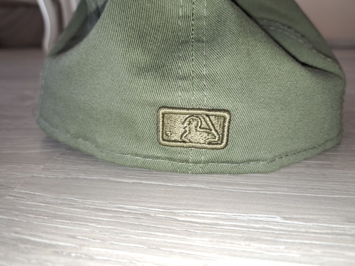 New Era czapka z daszkiem bejsbolówka khaki zielona okazja !!!