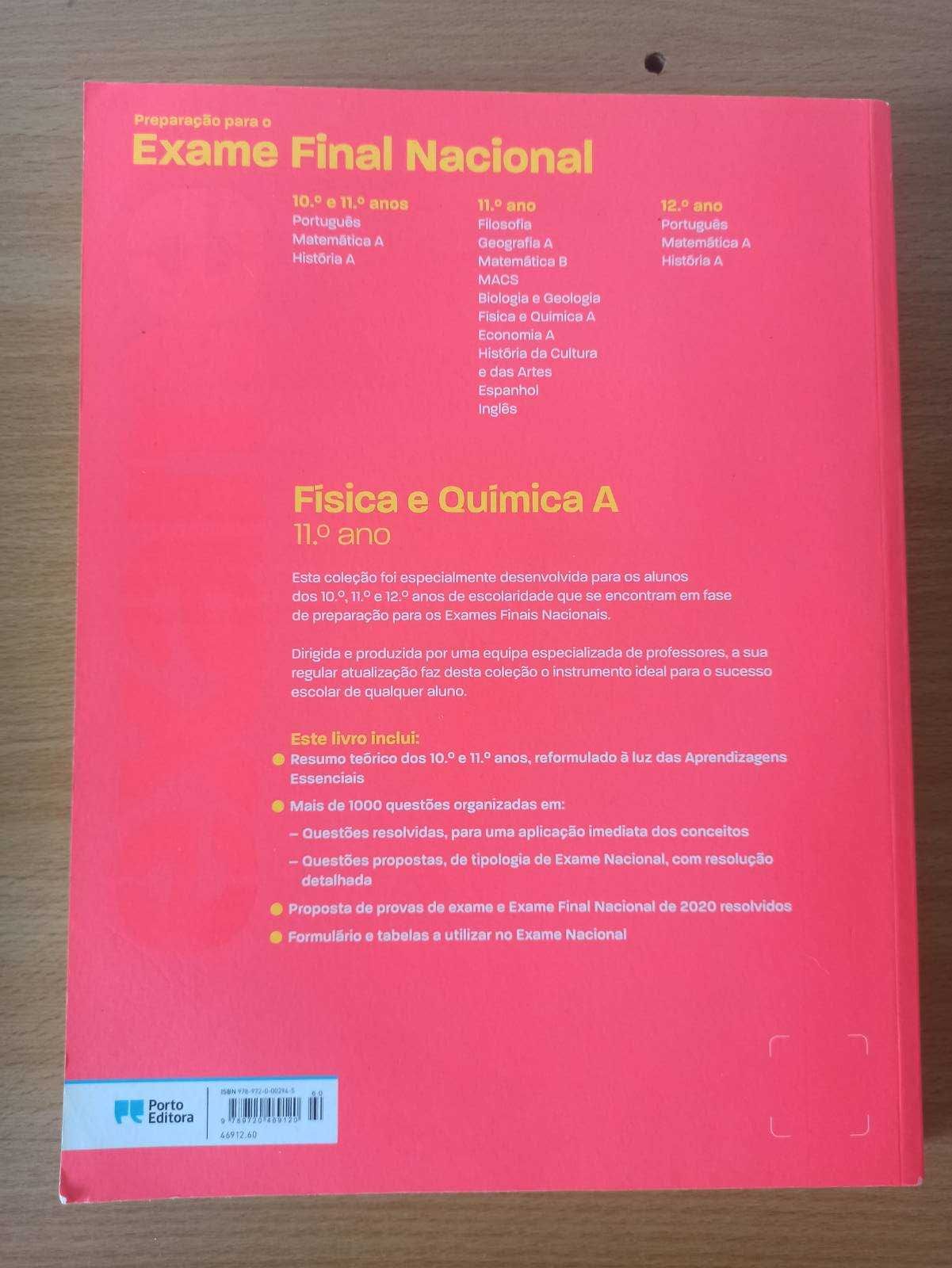 Manuais de preparação para Exames Nacionais