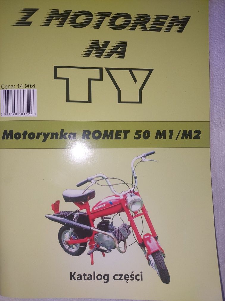 Nowy katalog czesci instrukcja obsługi rama silnik romet motorynka