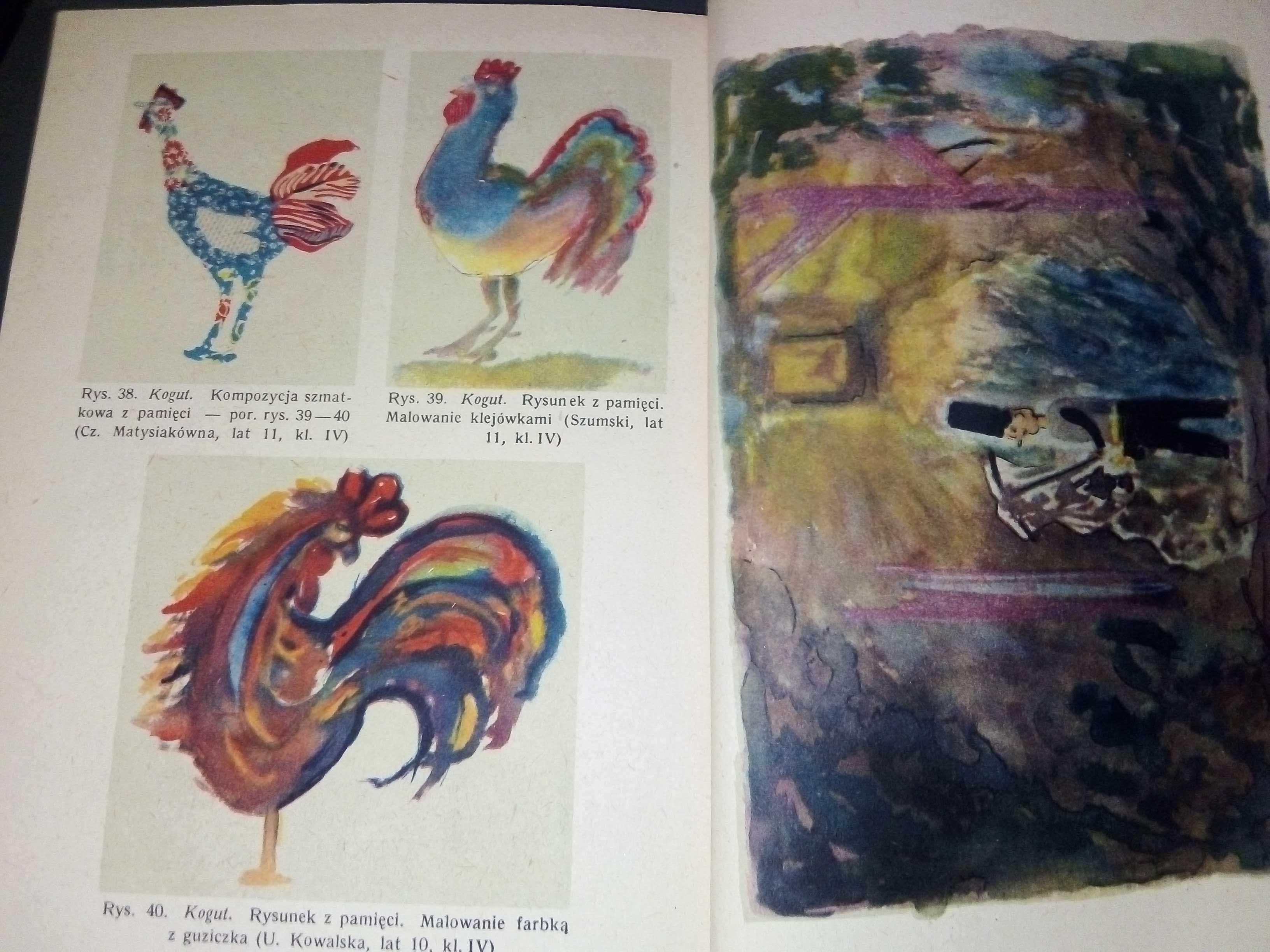Z doświadczeń nauczania rysunku w klasach I-IV E.Kurzyński 1954r