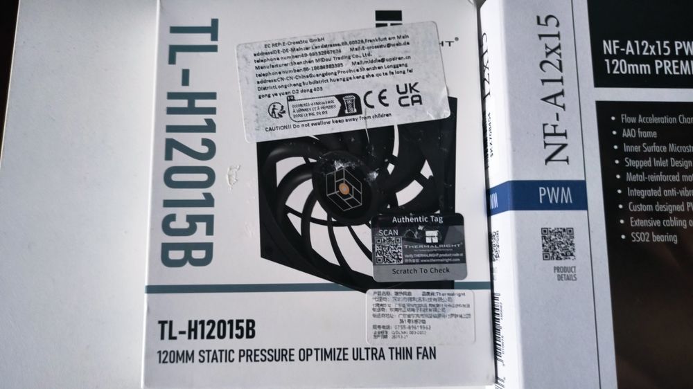 Вентилятор комп'ютерний noctua, termalright, arctic