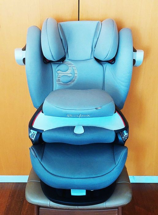 Cadeira auto 2 em 1 Cybex Pallas M-Fix Gold Line Grupo 1/2/3