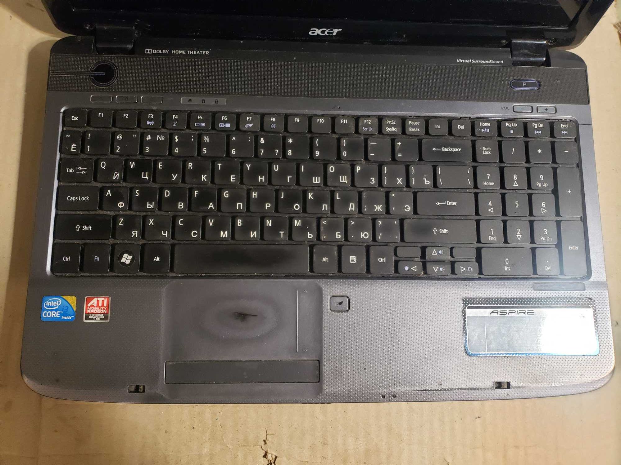 ноутбук 15.6" Acer Aspire 5740 MS2286   (intel Core i3 M330/3Gb/120Gb)
