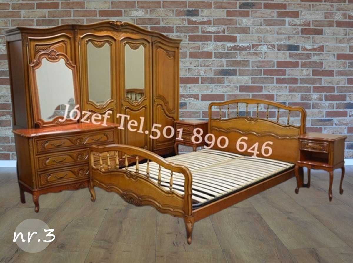 Piękna Sypialnia Dębowa, meble stylowe do sypialni. Dowiozę.