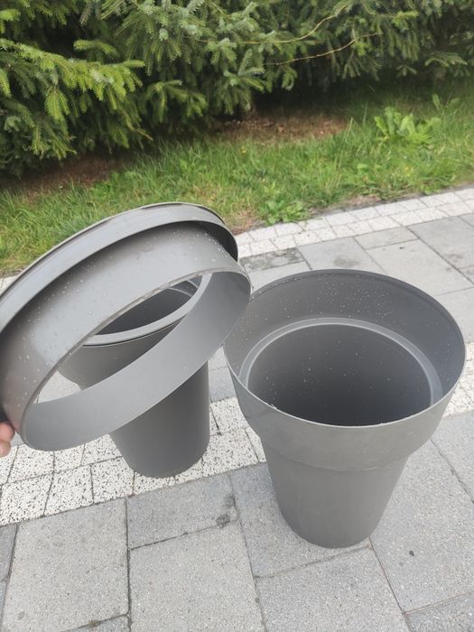 2szt Doniczka Wys. 40cm Śr. 29
