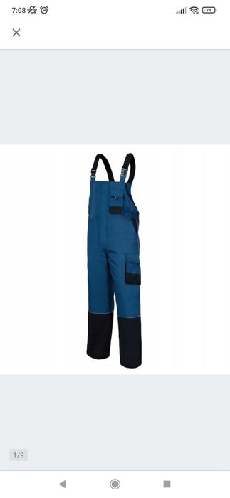 Spodnie robocze zimowe LAHTI PRO