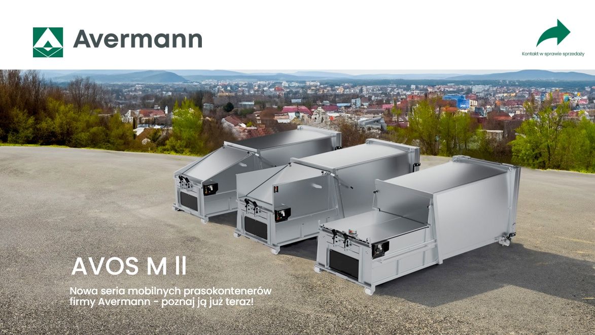 Prasokontener AVERMANN 20m3 - cena netto