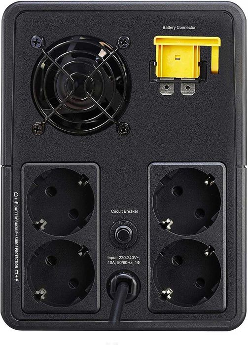 Zasilacz UPS APC BVX2200LI-GR 2200 VA 1200 W, awaryjny battery backup