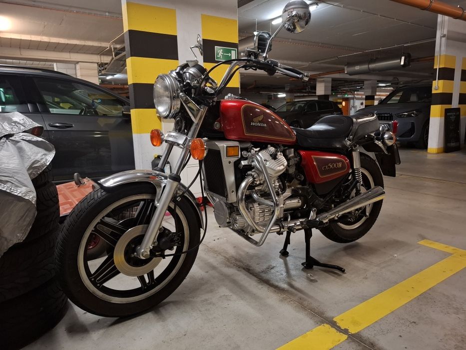 Zabytkowa HONDA CX500C* 1983 rok produkcji* Biała Karta* OC tylko 39zł