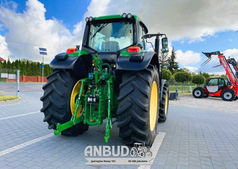 John Deere 6195 M Opony 100 % zaczepy